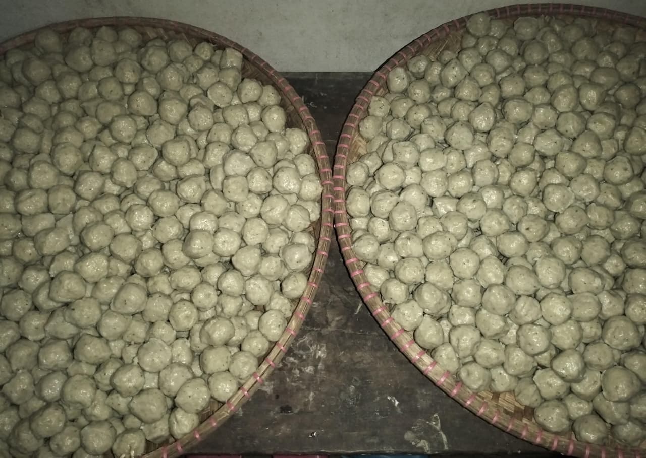 Proses Produksi Bakso